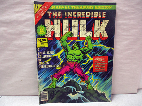 image of Marvel Treasury Edition The Incredible Hulk Comic