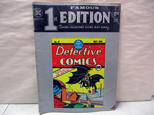 image of Detective Comics Limited Collectors Silver Mint Series Famous 1st Edition