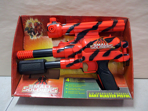 image of Small Soldiers Dart Blaster Pistol in Original Box