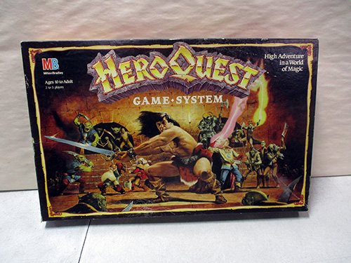 image of HeroQuest Game System by Milton Bradley