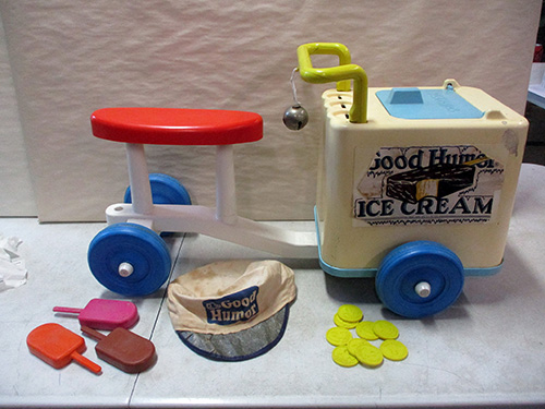 image of Fisher Price Good Humor Ice Cream Cart Set