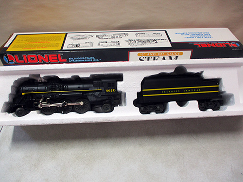 image of Lionel O-Gauge Steam Locomotive and Tender Set