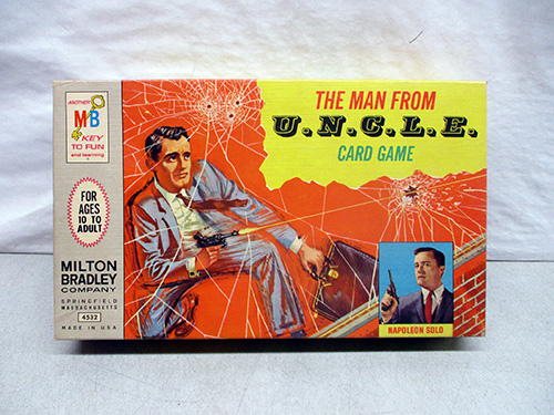 image of Milton Bradley The Man from U.N.C.L.E. Card Game