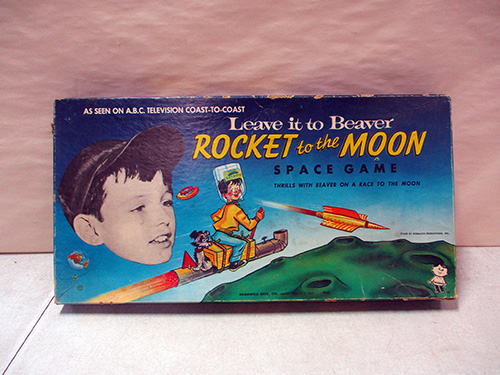 image of Leave It to Beaver Rocket to the Moon Game