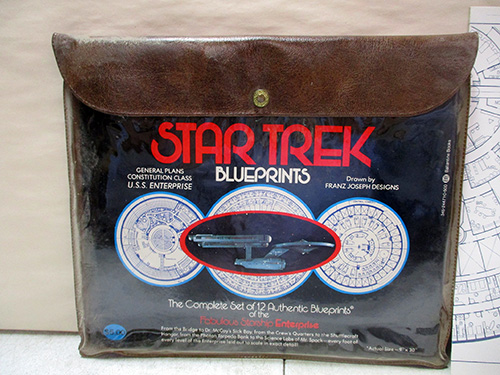 image of Star Trek Blueprints Set in Original Case