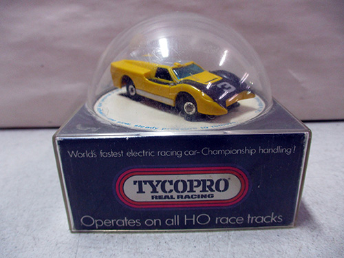 image of TycoPro HO Scale Slot Racing Car in Original Packaging