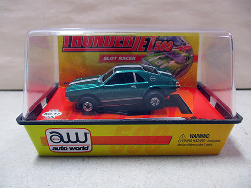 image of Auto World Thunderjet 500 Slot Racer in Green