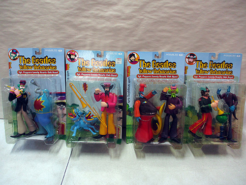 image of McFarlane Beatles Yellow Submarine Action Figures