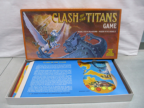 image of Clash of the Titans Board Game by Mattel