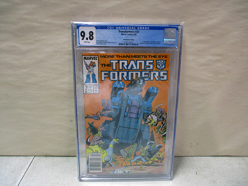 image of Transformers #1 Marvel Comic CGC Graded 9.8