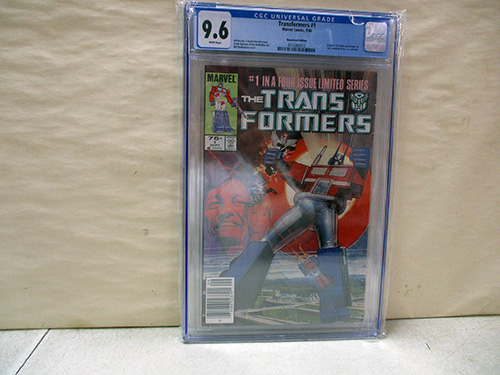 image of Marvel Transformers #1 CGC 9.6 Comic Book