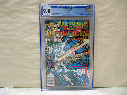 image of Marvel Transformers #1 Comic, CGC Graded 9.8