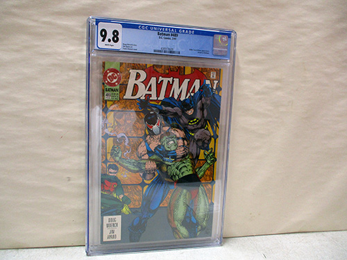 image of Batman #497 CGC 9.8 Graded Comic Book