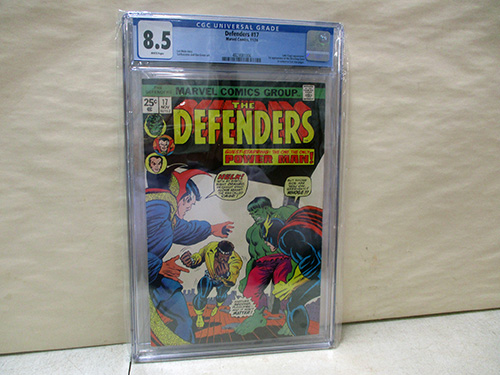image of Marvel Comics The Defenders #17, CGC 8.5 Graded