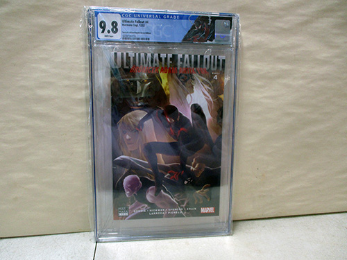 image of Ultimate Fallout #4 CGC 9.8 Graded Marvel Comic