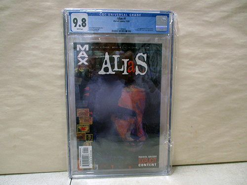 image of CGC-Graded Marvel Alias #1 Comic 9.8