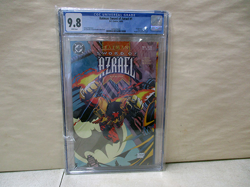 image of Batman Sword of Azrael #1, CGC Graded 9.8