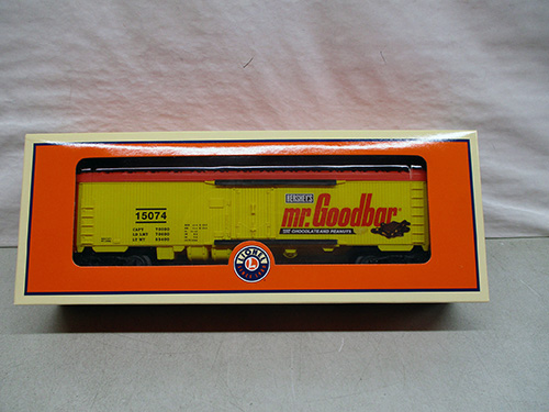 image of Lionel Hershey's Mr. Goodbar Boxcar Train Model