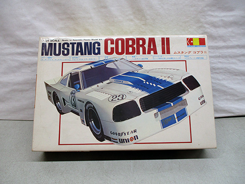 image of Mustang Cobra II Plastic Model Kit by Kawai Model