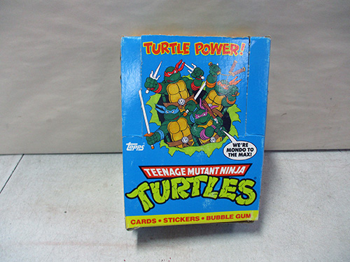 image of 1989 Topps Teenage Mutant Ninja Turtles Trading Cards Box