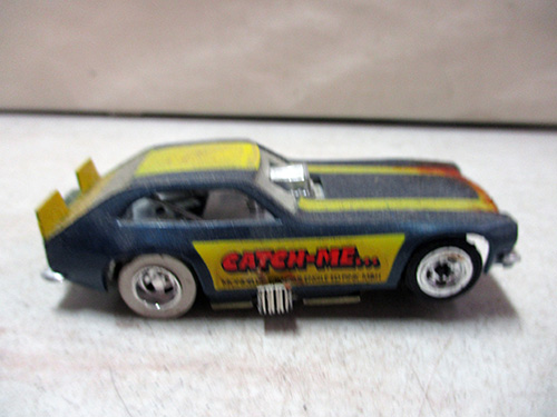 image of Aurora 'Catch Me' Funny car HO scale slot car