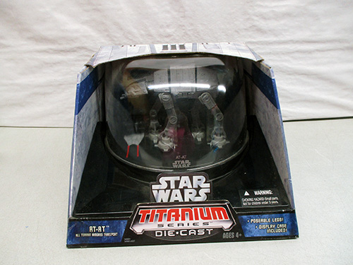 image of Star Wars Titanium Series Die-Cast AT-RT Set