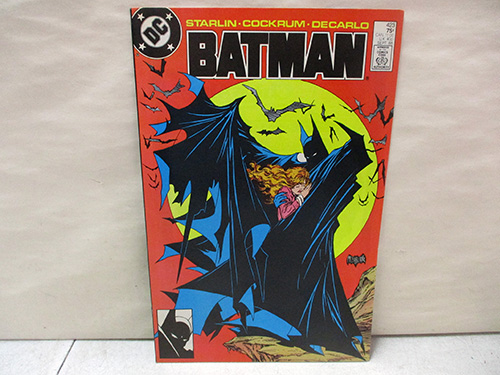 image of Batman No. 412 DC Comic 1987 with Jim Starlin Story