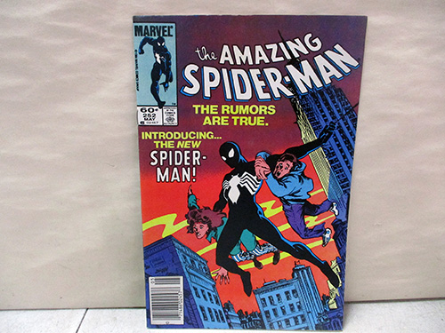 image of Marvel Amazing Spider-Man #252 Comic Book Black Suit