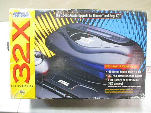 image of Sega Genesis 32X Console Upgrade in Original Box