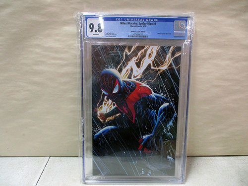 image of CGC 9.8 Spider-Man Miles Morales #1 Comic