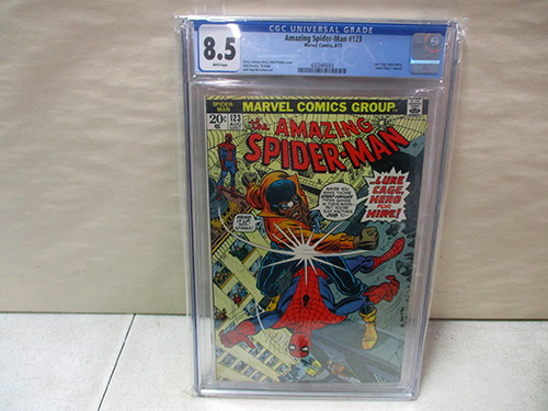 image of Amazing Spider-Man #129 CGC 8.5 Comic Book