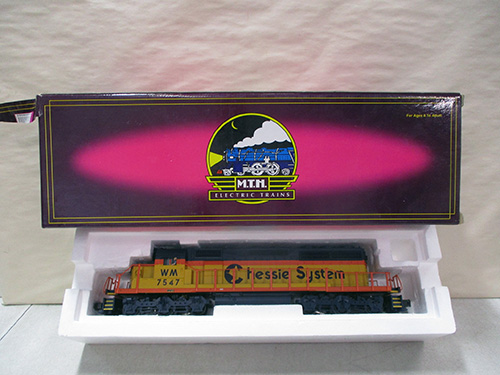 image of MTH Electric Trains Chessie System Locomotive Model