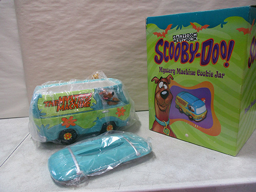 image of Scooby-Doo Mystery Machine Cookie Jar with Box
