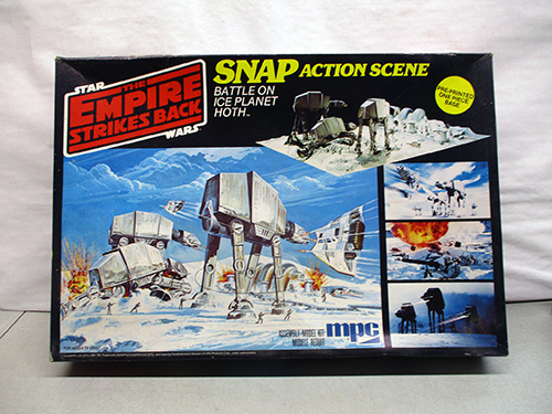 image of Star Wars MPC Battle on Hoth Snap Model Kit