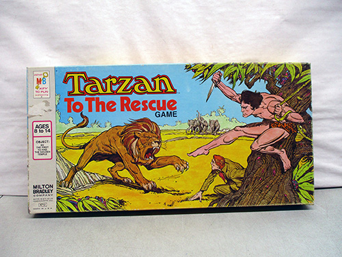 image of Milton Bradley Tarzan To The Rescue Board Game