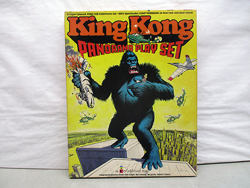 image of King Kong Colorforms Play Set by Imperial Toy