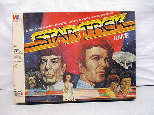 image of Star Trek Board Game by Milton Bradley
