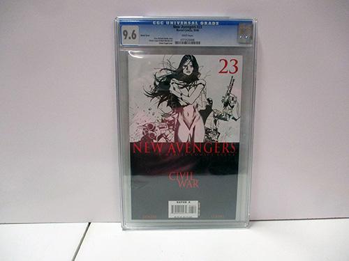 image of CGC Graded New Avengers #23 Comic Book (9.6 Near Mint+)