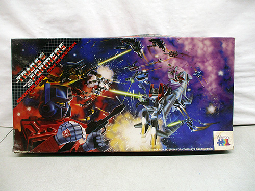 image of Transformers G1 Decepticon Menasor Boxed Set