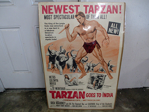 image of Tarzan Goes to India Movie Poster from 1962