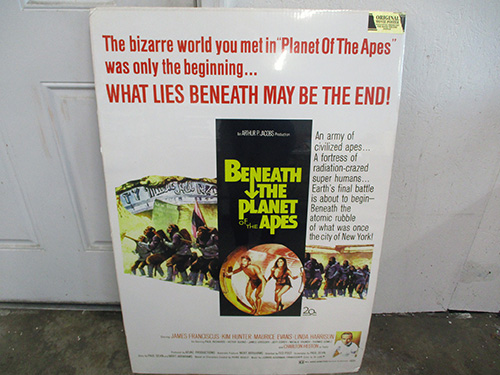 image of Beneath the Planet of the Apes Movie Poster