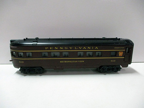 image of Williams Pennsylvania Railroad Model Train Passenger Car
