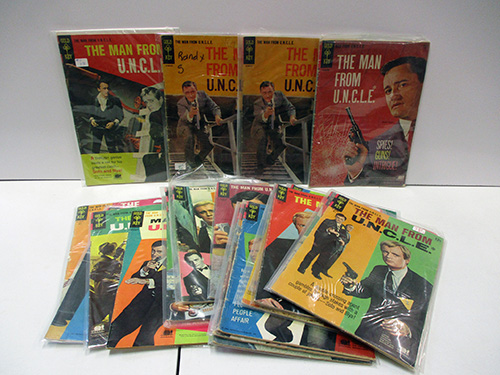 image of The Man from U.N.C.L.E. Comic book collection