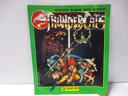 image of Panini ThunderCats Sticker Album with Poster