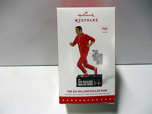 image of Hallmark Keepsake Six Million Dollar Man Ornament