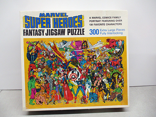 image of Marvel Super Heroes Fantasy Jigsaw Puzzle 300 Pieces