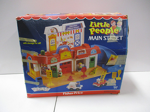 image of Fisher-Price Little People Main Street Playset