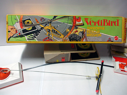 image of Mattel Vertibird Airborne Rescue Mission Toy Set