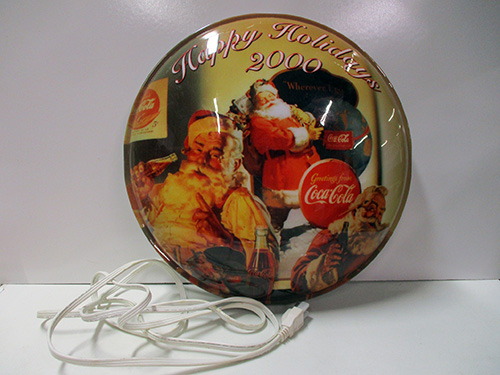 image of Coca-Cola Happy Holidays 2000 Light-Up Display