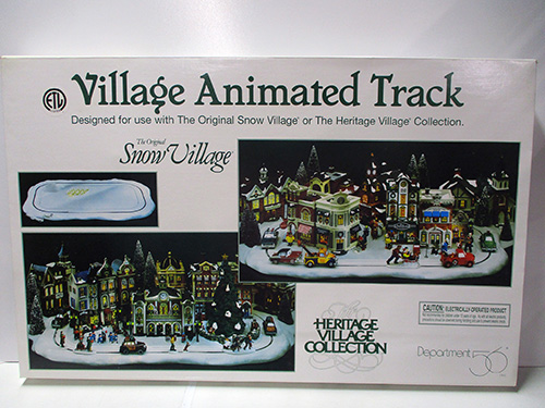 image of Department 56 Village Animated Track Set